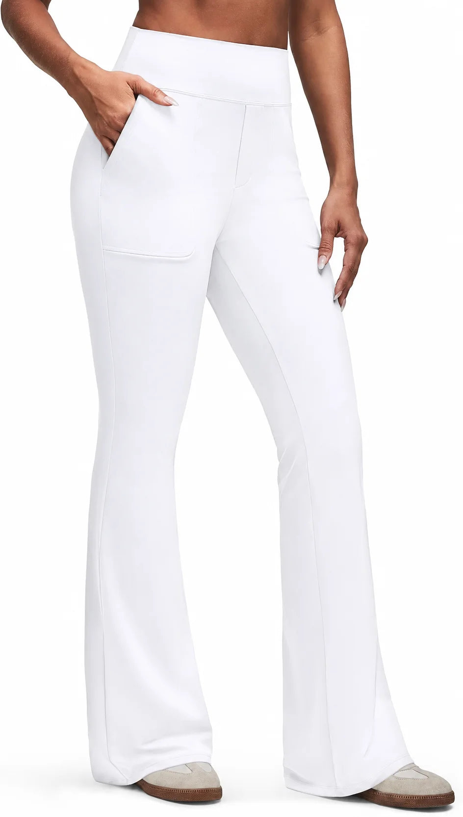 Women's High-Waisted Bootcut Flare Leggings