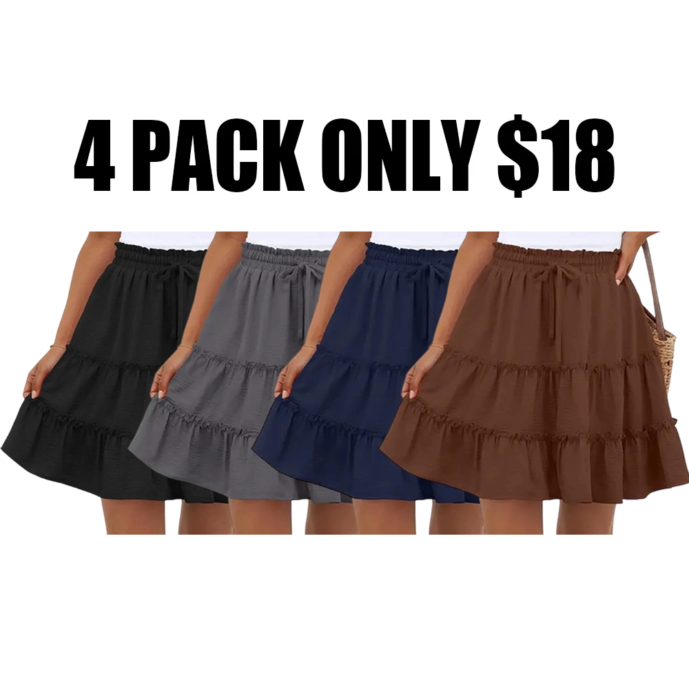 Women's Bohemian Style Midi Skirt.