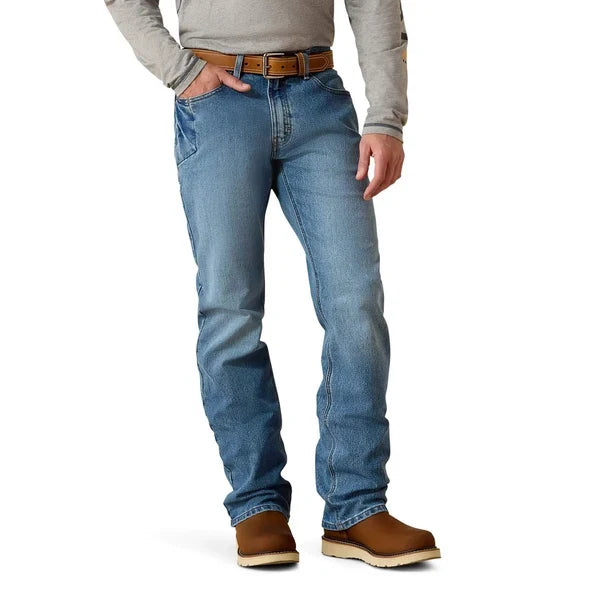 🔥 BESTSELLER | 6PCS $24.63 | Men's Relaxed Stretch Boot Cut Jeans