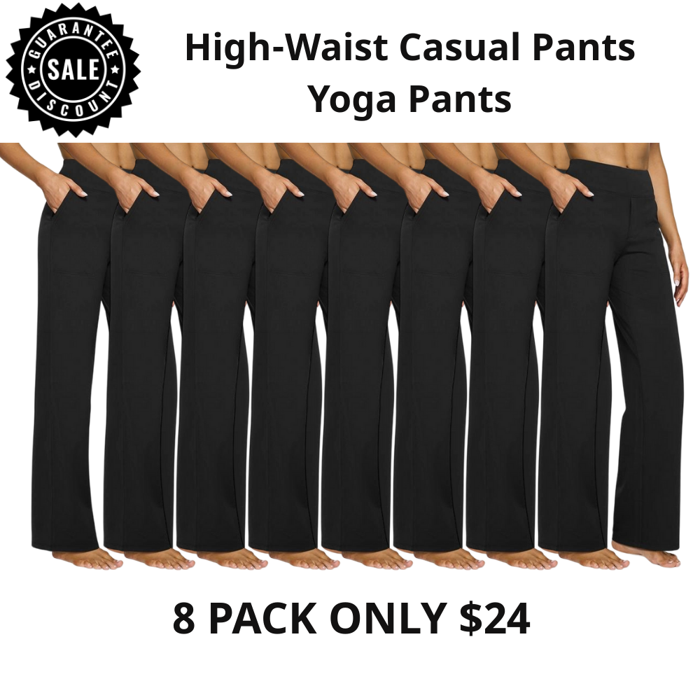 ⚡- Women's Wide-Leg Pants with Pockets