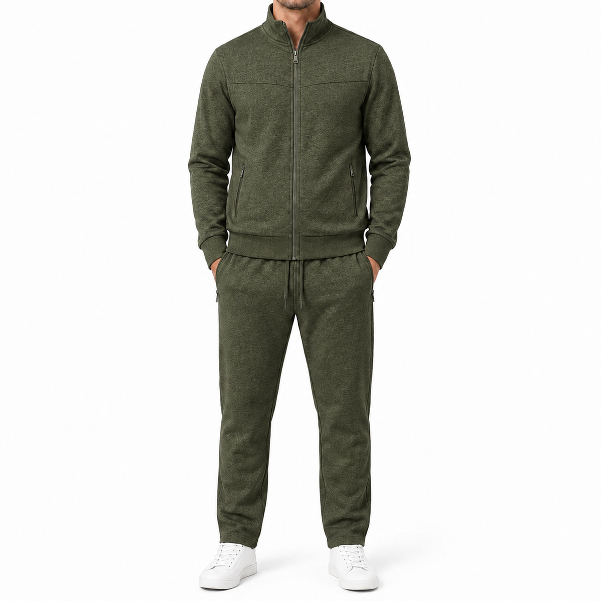 Men's Sport & Casual Tracksuit Set