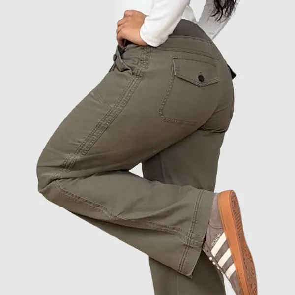 🔥🔥 women-s-high-stretch-mid-rise-straight-pants