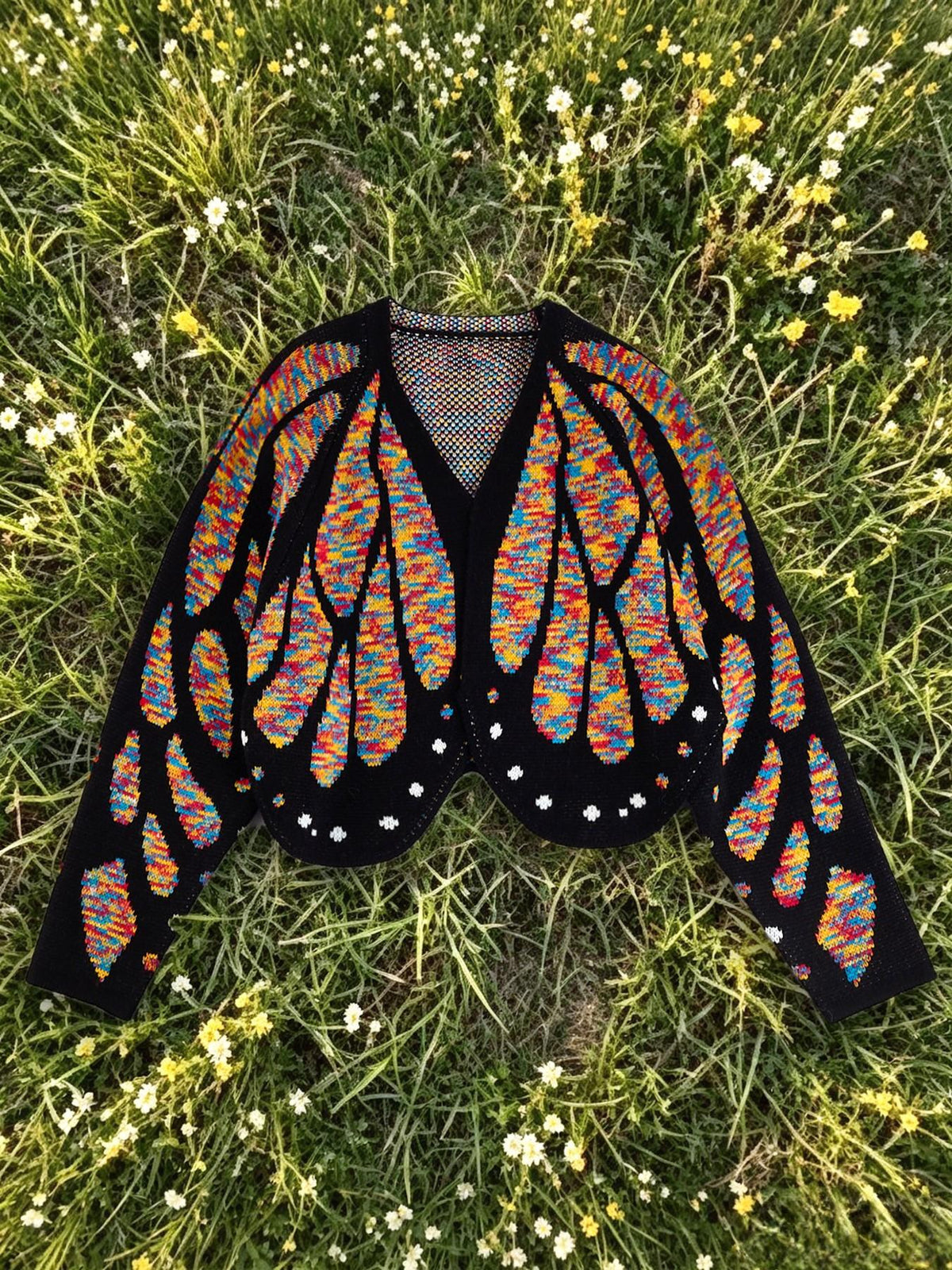 Women's Butterfly Wing Knit Cardigan