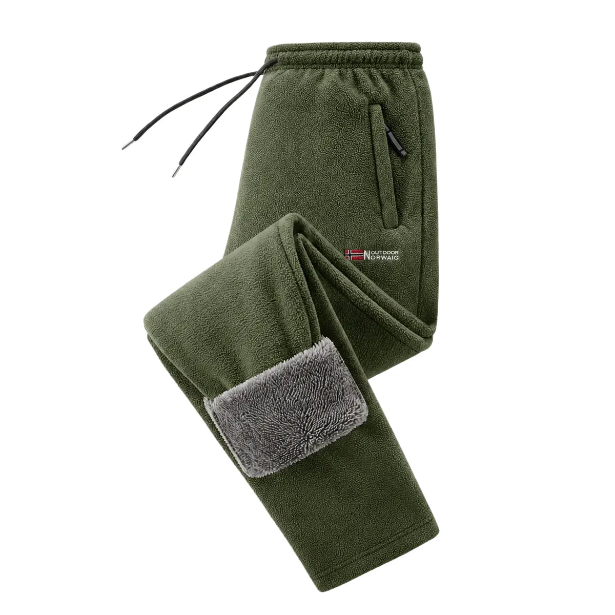 Men's Polar Fleece Thermal Athletic Pants with Thick Insulated Lining