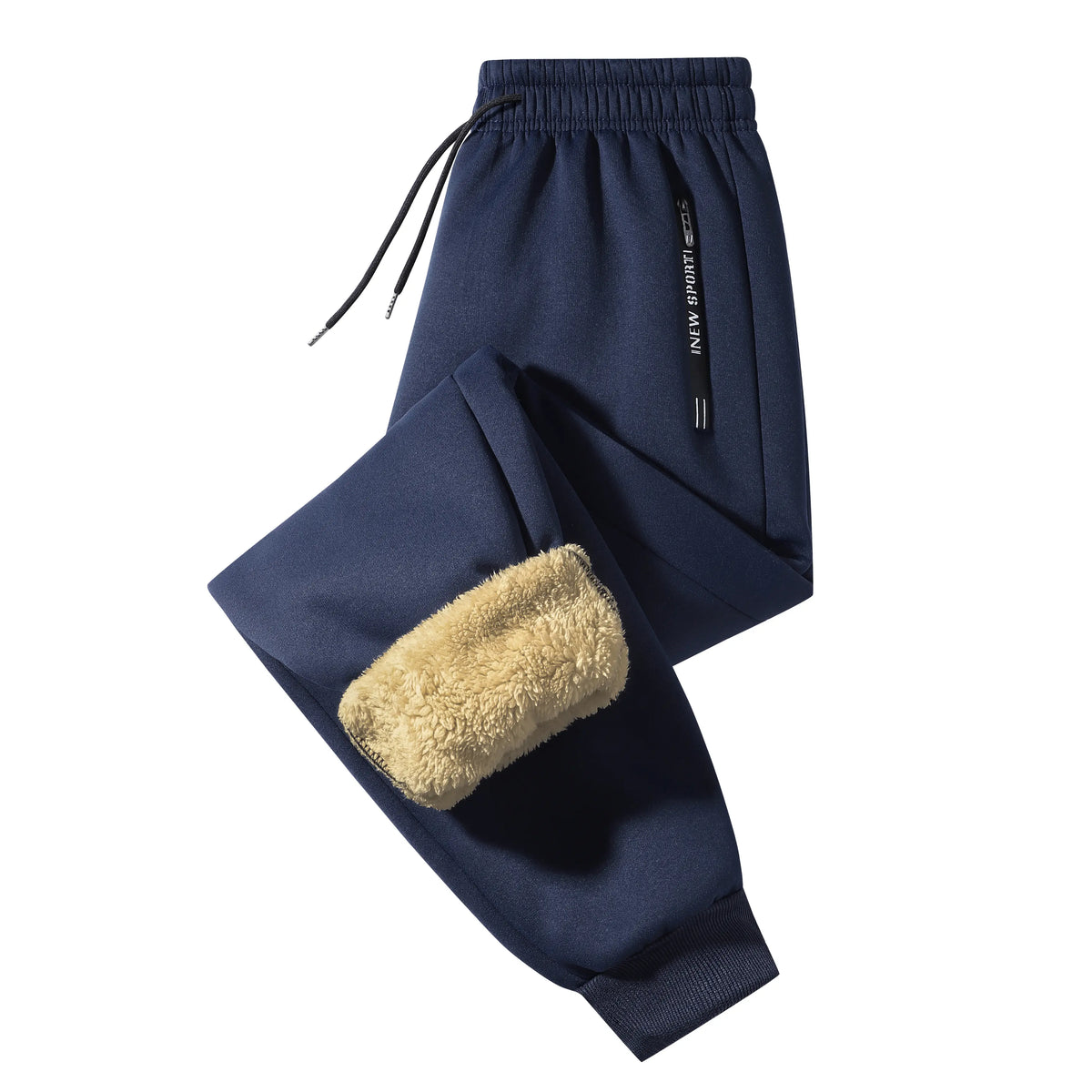 Women's Polar Fleece Thermal Joggers with Thick Warm Lining