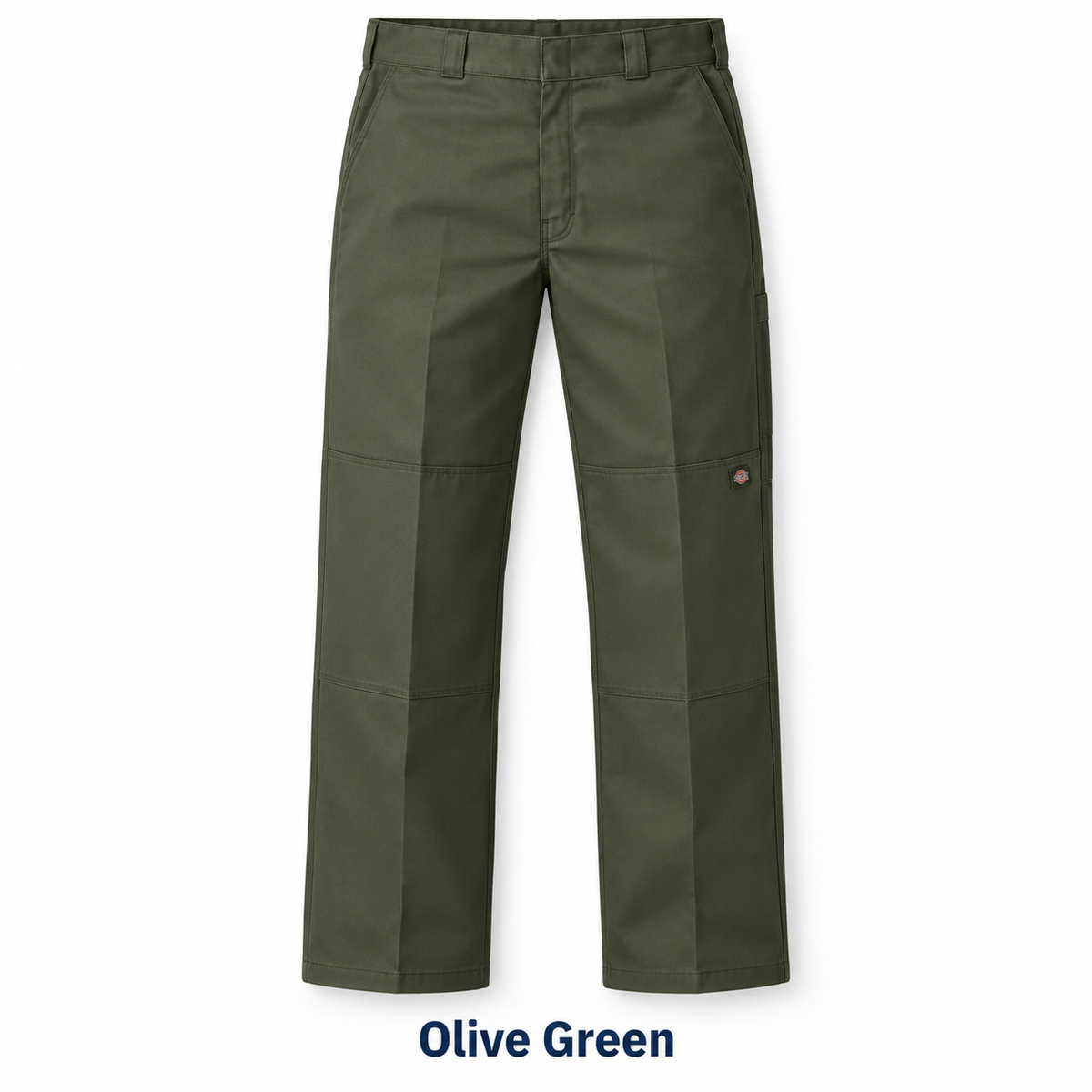 Men's Loose Fit Double Knee Work Pants — 7 Pairs for $23.99