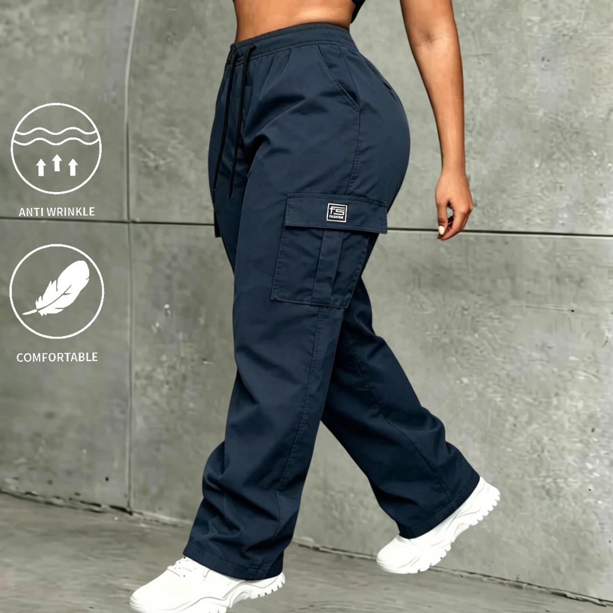 Women's 3-Pack Loose Cargo Pants – International shipping available