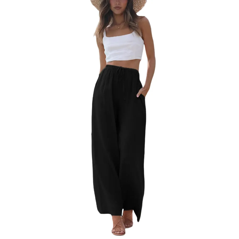 2026 Palazzo Pants for Women - Beach to Street Wide Leg
