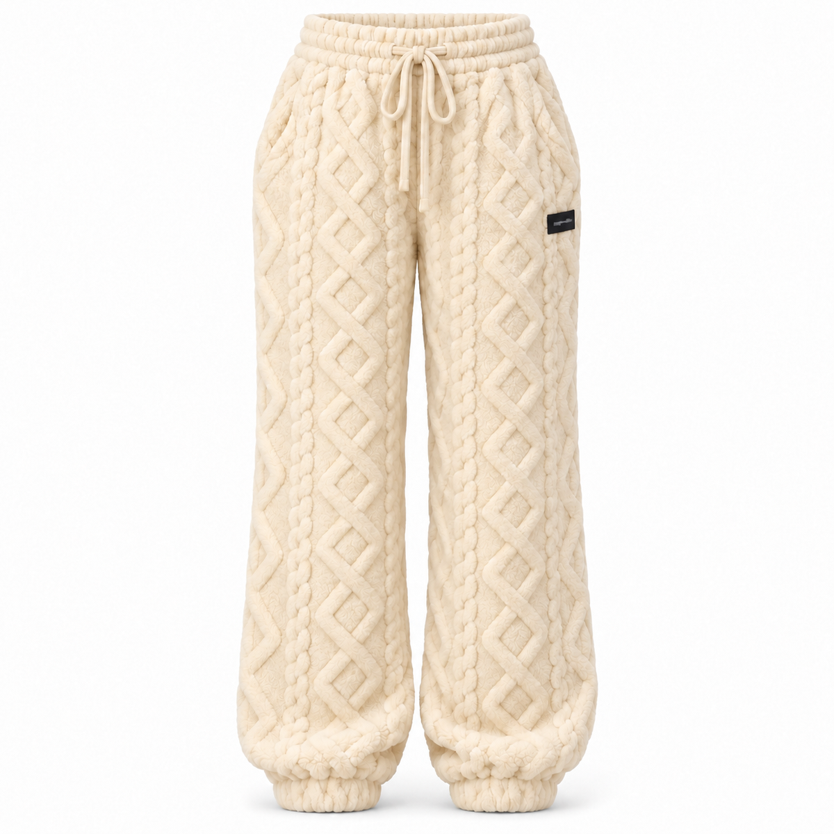 6-PACK ONLY $24---Cozy Cable Fleece-Lined Joggers