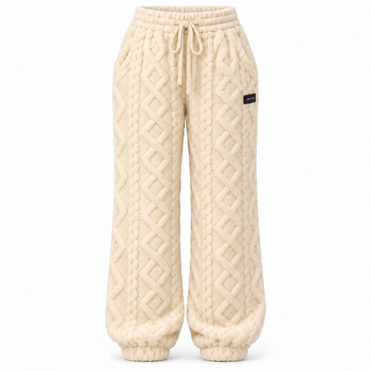 6-PACK ONLY $24---Cozy Cable Fleece-Lined Joggers