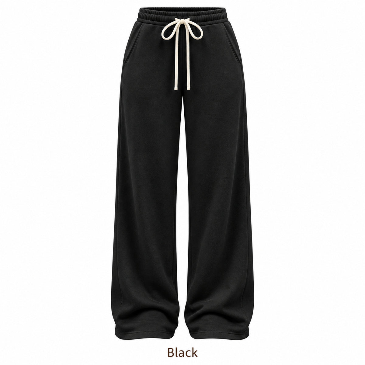 Women's Everyday Drawstring Wide-Leg Pants