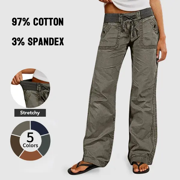🔥🔥 women-s-high-stretch-mid-rise-straight-pants