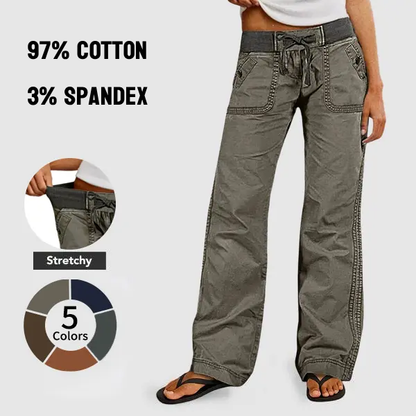🔥🔥 women-s-high-stretch-mid-rise-straight-pants