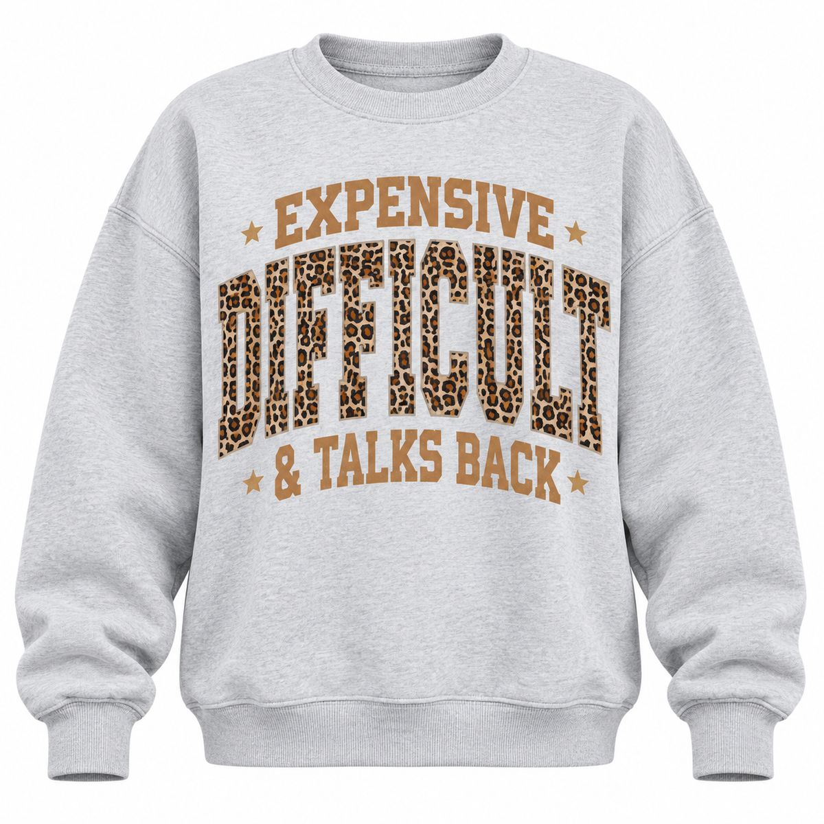 10-PACK ONLY $2410 colors. ---✨ Everyday Leopard Graphic Sweatshirt