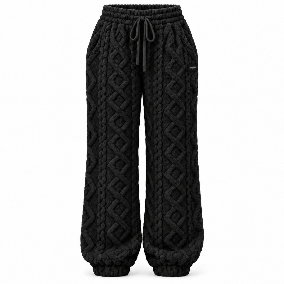 6-PACK ONLY $24---Cozy Cable Fleece-Lined Joggers