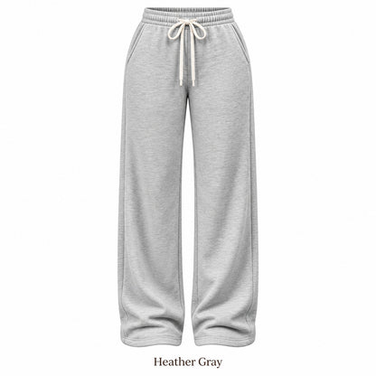 Women's Everyday Drawstring Wide-Leg Pants