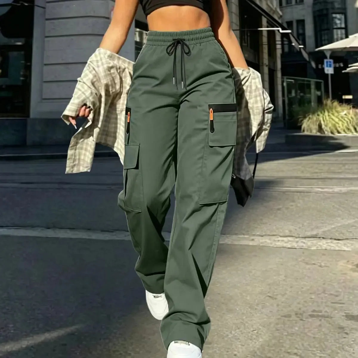Women's Lightweight, Soft Summer Cargo Pants