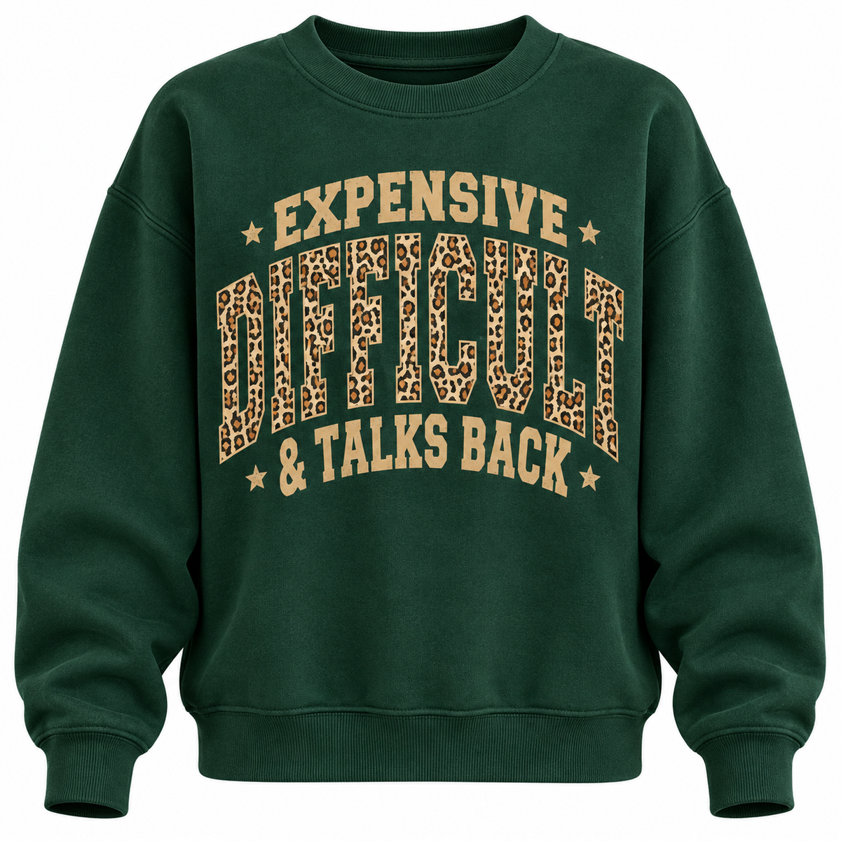 10-PACK ONLY $2410 colors. ---✨ Everyday Leopard Graphic Sweatshirt