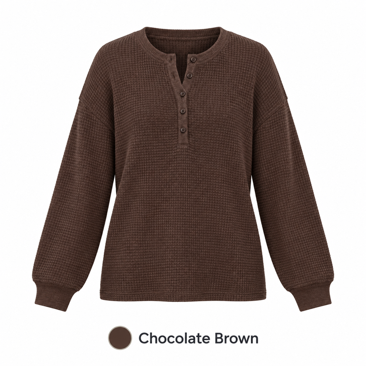 6-PACK ONLY $24---Old Navy Women's Long-Sleeve Crew-Neck Henley T-Shirt