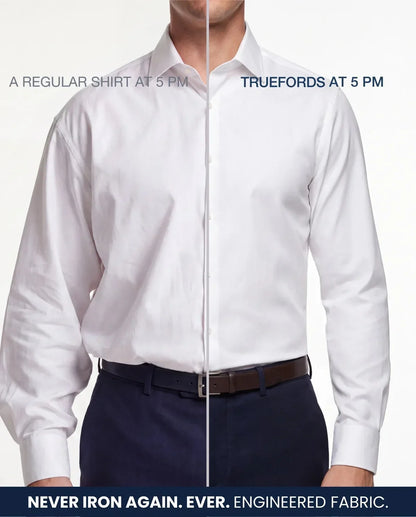 Men's Essential Non-Iron Shirt --- Stay Sharp All Day.