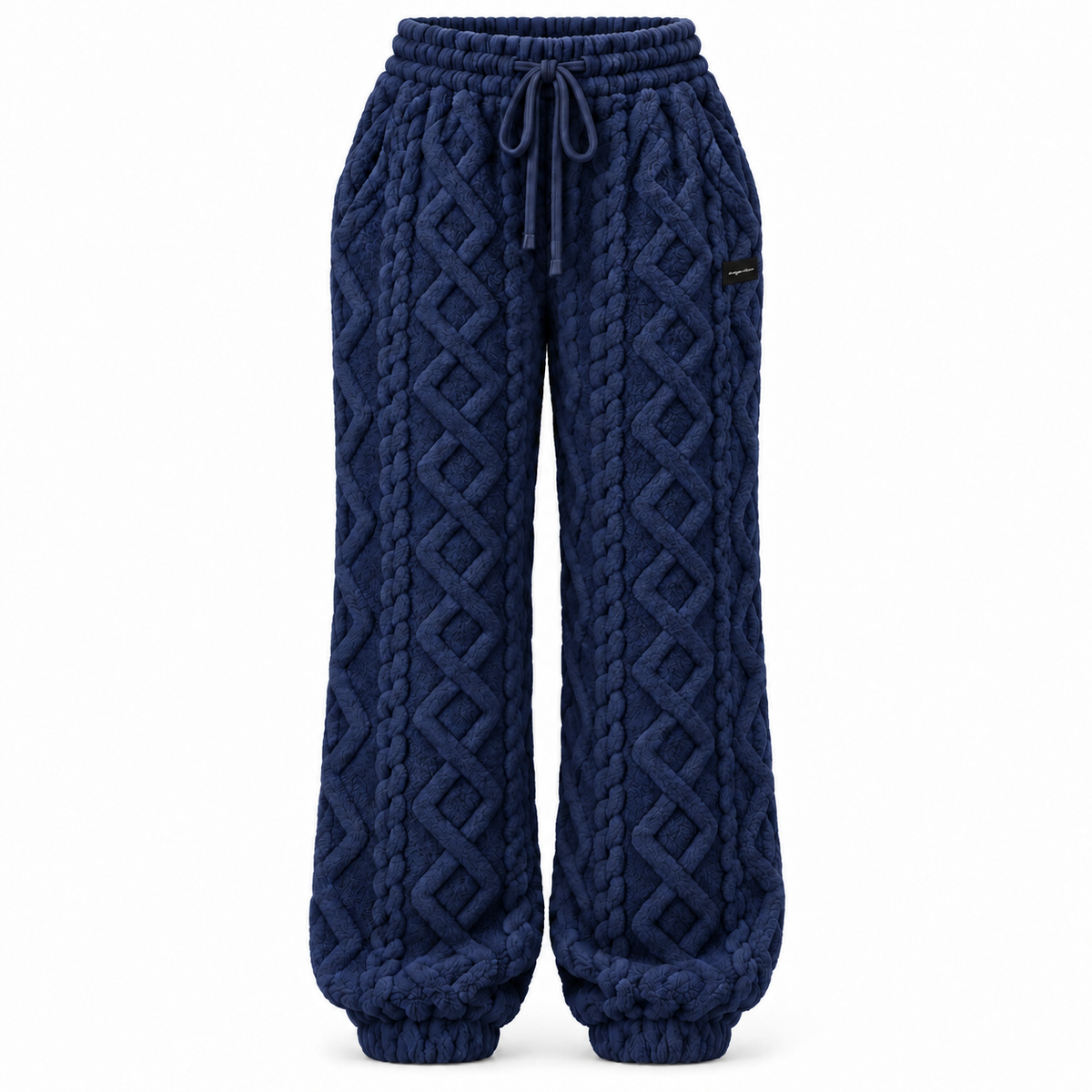 6-PACK ONLY $24---Cozy Cable Fleece-Lined Joggers