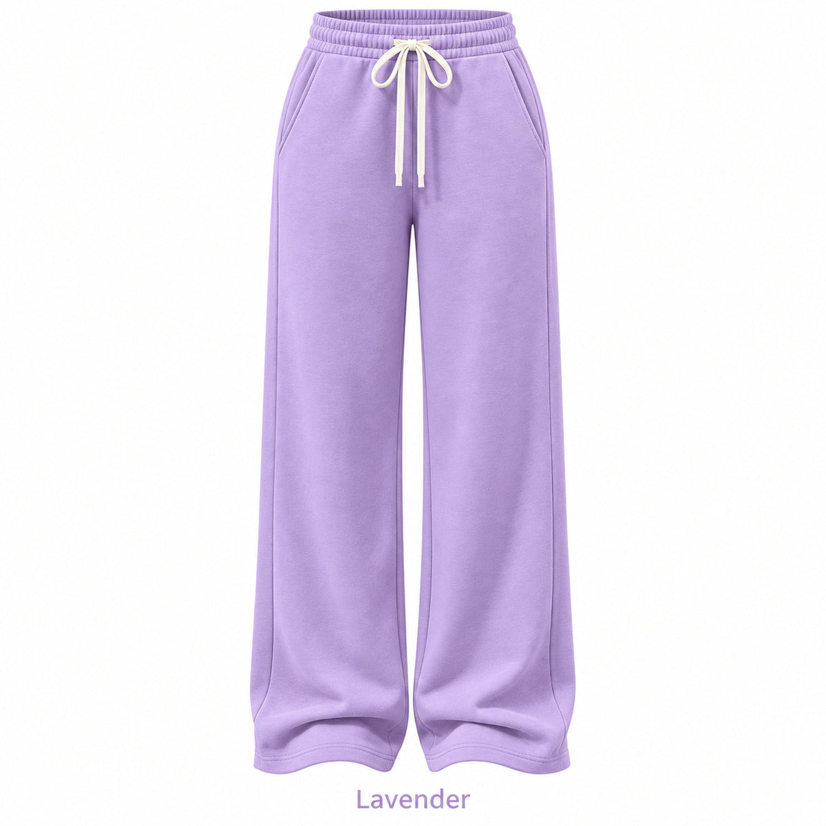 Women's Everyday Drawstring Wide-Leg Pants