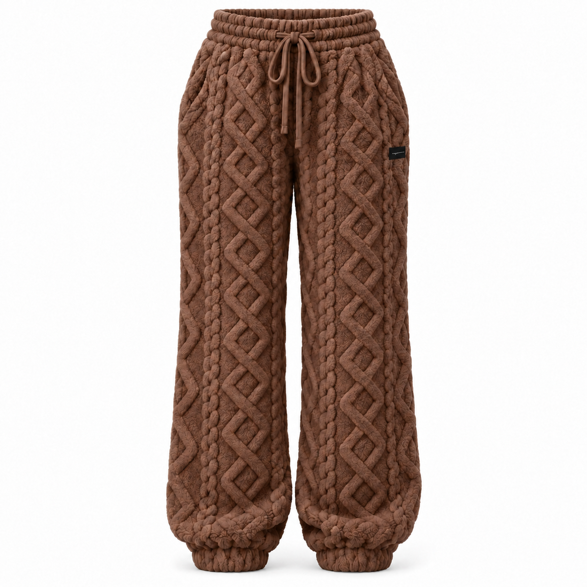 6-PACK ONLY $24---Cozy Cable Fleece-Lined Joggers