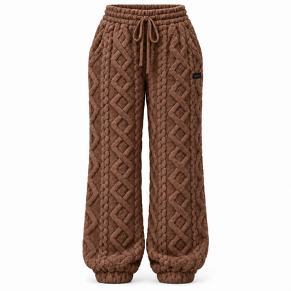 6-PACK ONLY $24---Cozy Cable Fleece-Lined Joggers