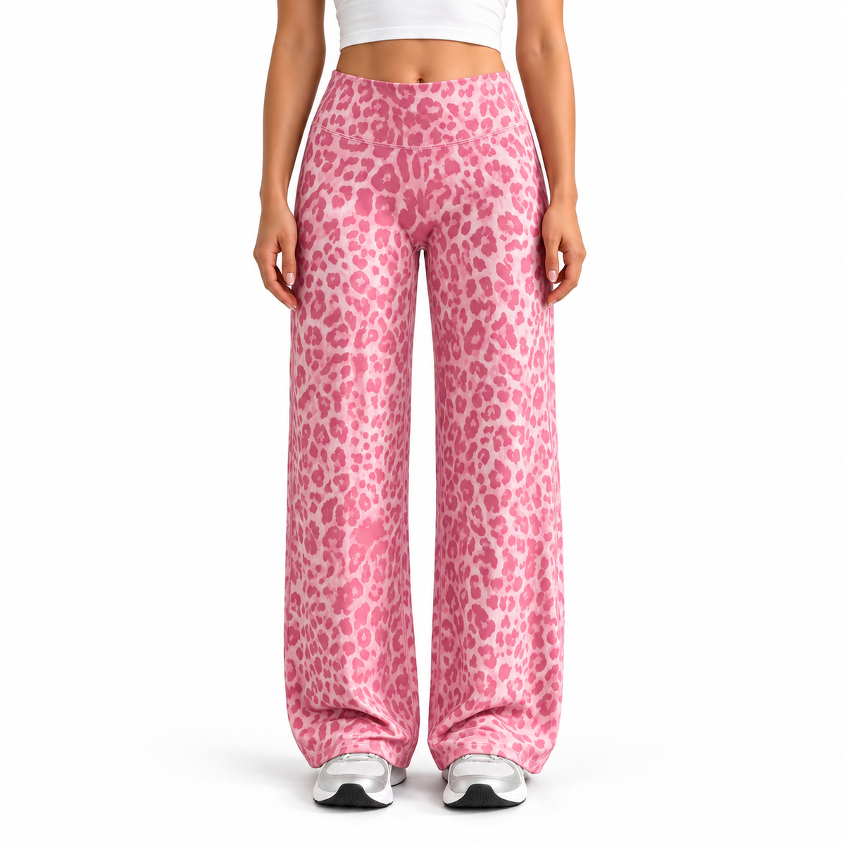 👖Women’s Light Simple Leopard-Print Wide