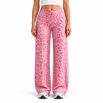 👖Women’s Light Simple Leopard-Print Wide