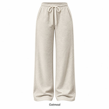 Women's Everyday Drawstring Wide-Leg Pants