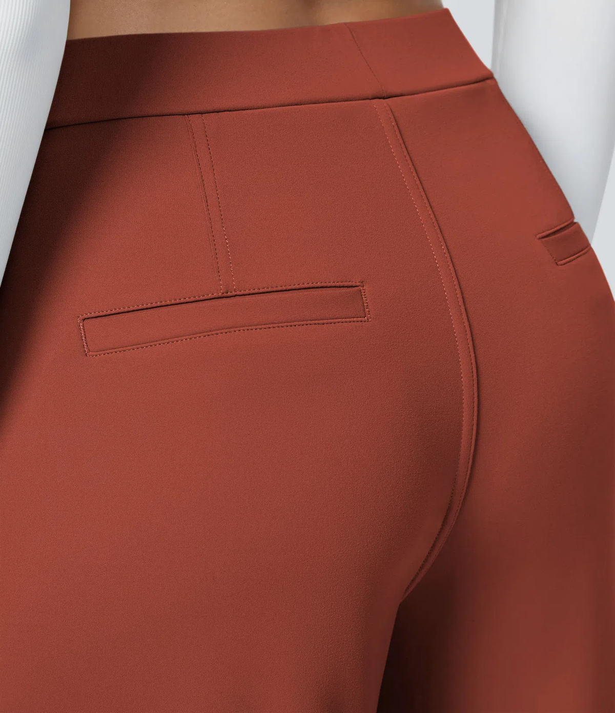 🔥 LAST DAY SALE  High‑Waist Straight‑Leg Tailored Trousers with Side Pockets