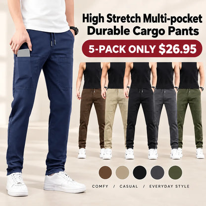 High Stretch Multi-pocket Durable Cargo Pants