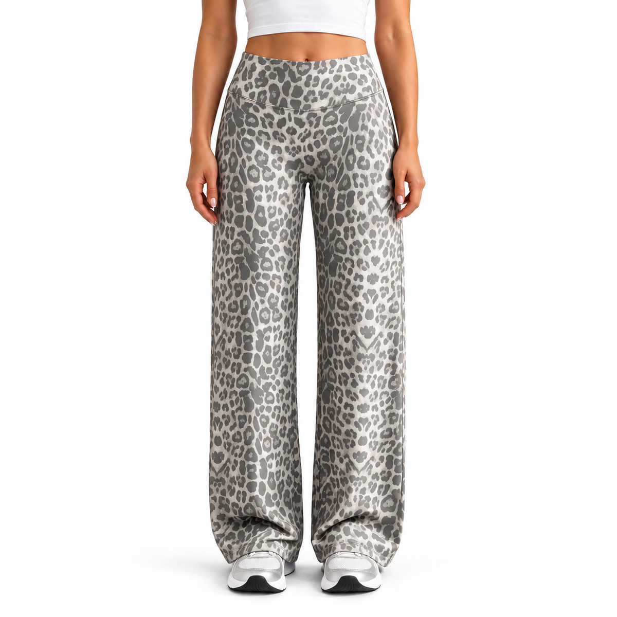 👖Women’s Light Simple Leopard-Print Wide