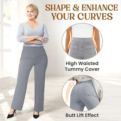 2026Women's Casual High Waist Stretch Pants