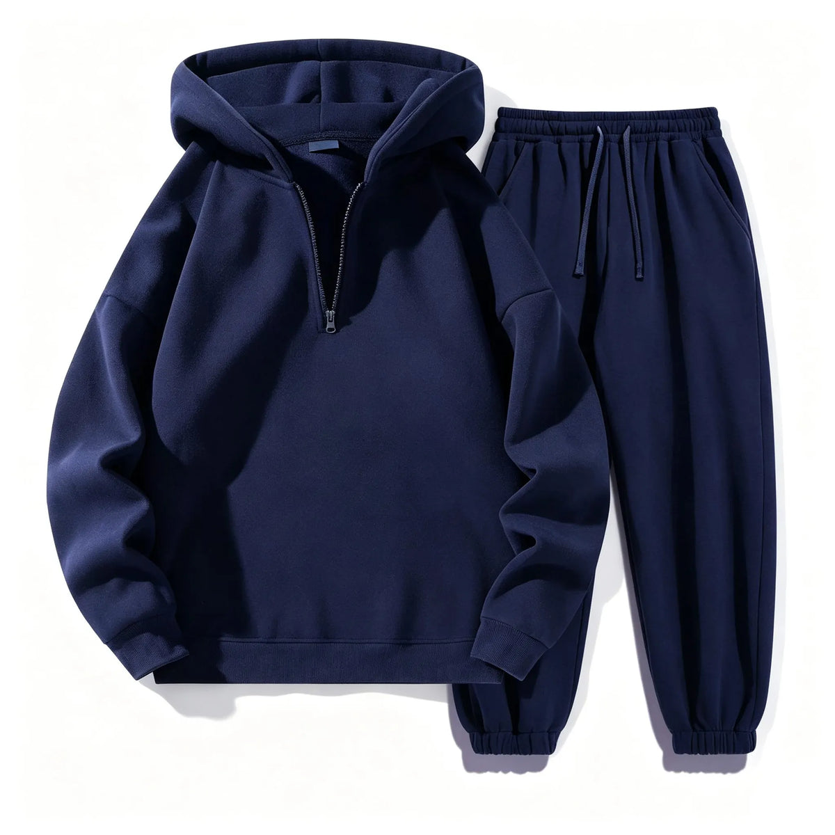 Men’s 2-Piece Vintage Knitted Tracksuit Set