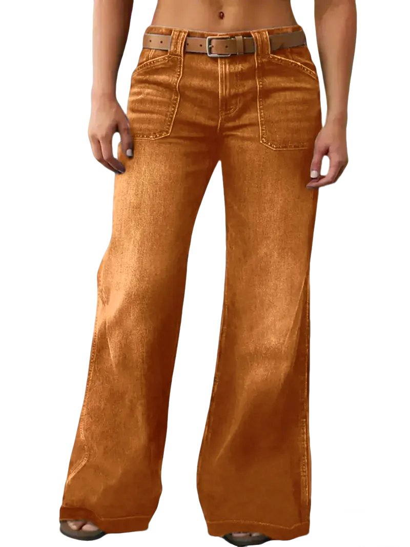 Women's Loose Straight Leg Denim Jeans