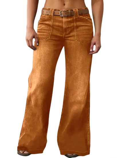 Women's Loose Straight Leg Denim Jeans