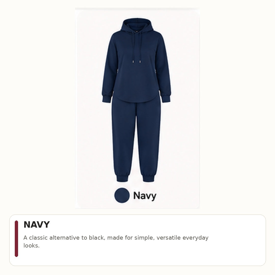 Women's Hoodie & Sweatpants 2-Piece Set Bundle Cozy Loungewear