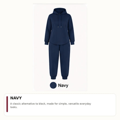 Women's Hoodie & Sweatpants 2-Piece Set Bundle Cozy Loungewear