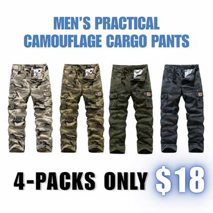 【LAST DAY SALE】Men's practical camouflage cargo pant