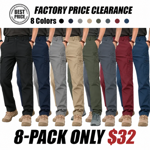 Men's Premium Outdoor Multi-Pocket Quick-Drying Cargo Pants