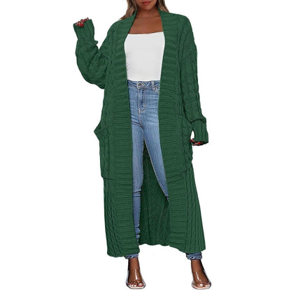 🔥 TODAY ONLY SALE! Women’s Oversized Long Knit Cardigan – Cozy Open-Front Long Sleeve Sweater Coat | Limited-Time Deal