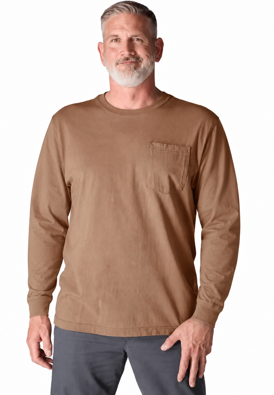 Men’s Heavyweight Pocket T-Shirt Duo – Short & Long Sleeve