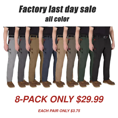 Men's FREEFLEX Tech Work Pants with 7 Pockets