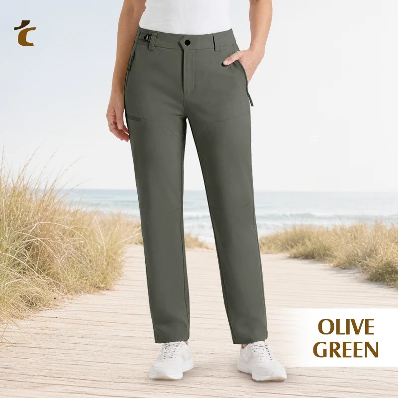 🔥 7 FOR ONLY $26.99! Trelovia Women's Stretch Flex-Fit Outdoor Utility Pants – Water-Repellent & Lightweight
