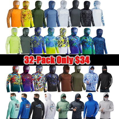 ☀️Men's UPF 50+ Sun Protection Hoodie with UV Detection
