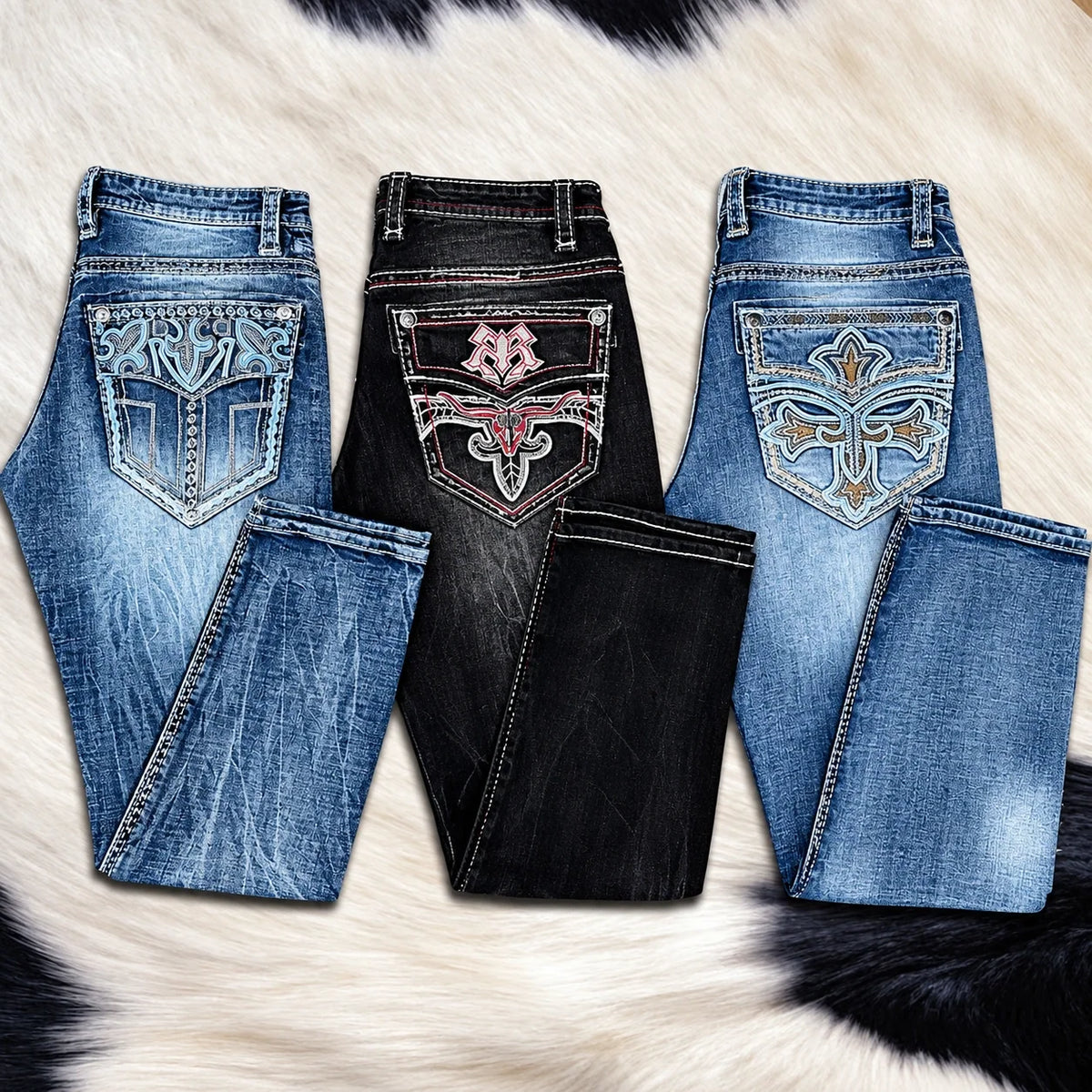 💥 EXCLUSIVE DEAL | Jeans for Men - Premium Western Denim Collection