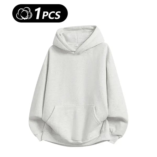 Men's Cotton Blend Pullover Hoodie