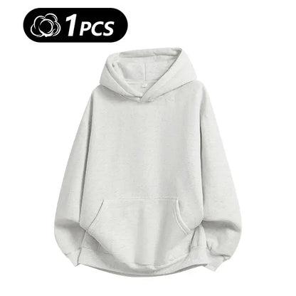 Men's Cotton Blend Pullover Hoodie